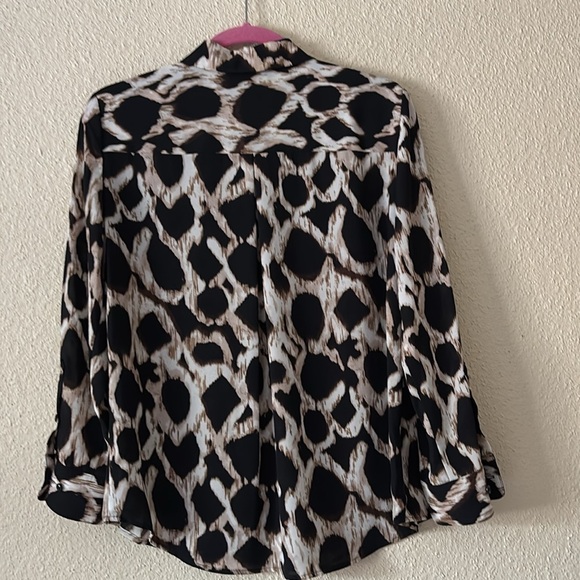 Investment Petites Olivia Blouse Shirt Ikat PS - Picture 5 of 6
